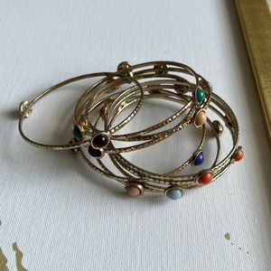 Bejeweled Bangles